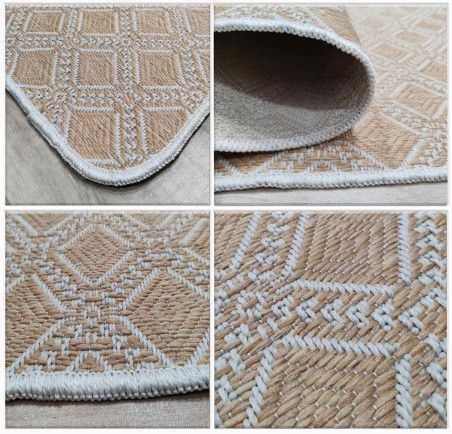 Pompeya outdoor rug with diamond pattern at alfombrasimperio1979.com
