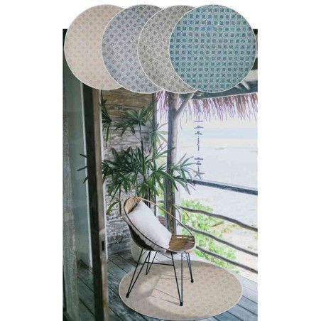 Pompeya outdoor rug with diamond pattern at alfombrasimperio1979.com