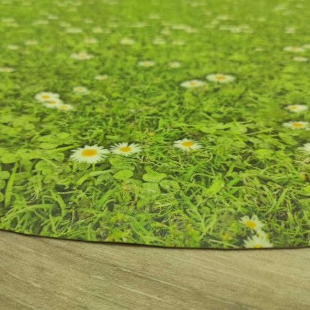 Custom Margavinil vinyl rug