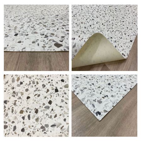 Custom Neptune vinyl carpet 1.90 mm, wood, stones at alfombrasimperio1979.com