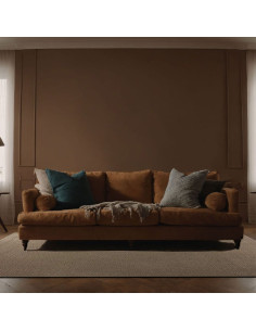 Alfombra Dori 62 Beige rectangular