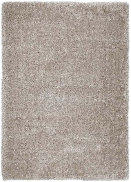 Alfombra Aloe Liso Beige vista superior