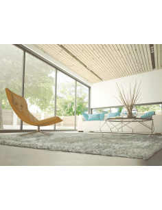 Aloe Plain Silver Rug