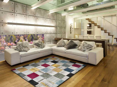 Alfombra Anouk 16528 C/21 Multi ambientada