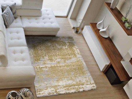 Alfombra Arabela 23008 11/Oro ambientada
