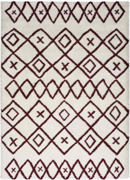 Ariana 17018 White Rug