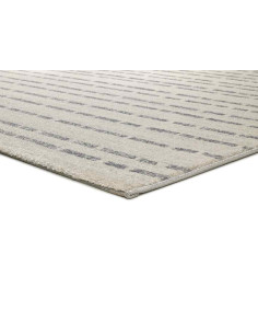 Alfombra Blur 12359 Gris ambientada 2