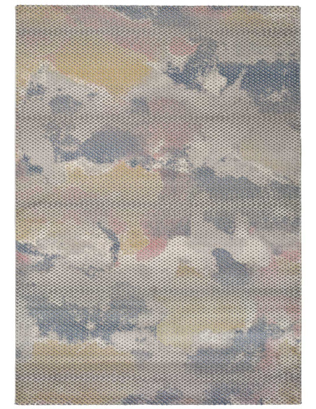 Alfombra Kerati 23144 Multi vista superior