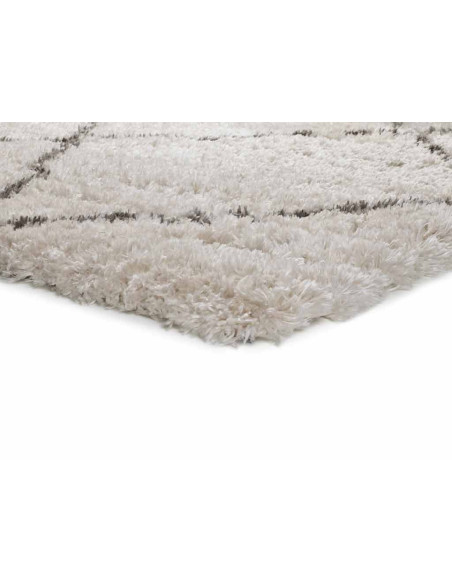 Alfombra Lynn 7902 Blanco detalle esquina