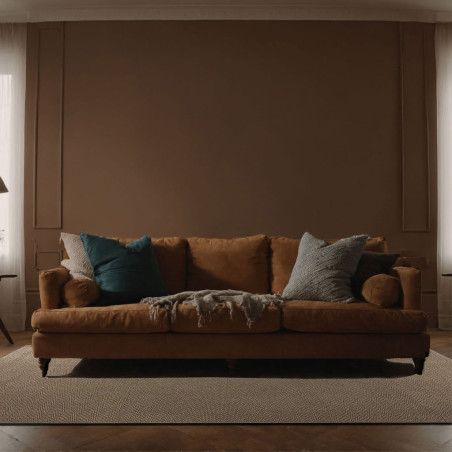 Alfombra Dori 62 Beige rectangular