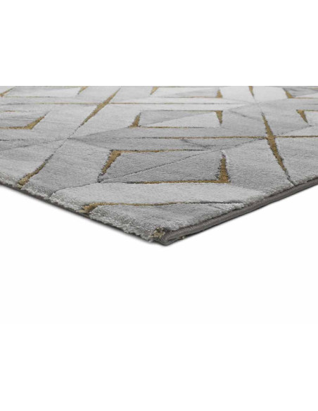 Alfombra Norah 23374 14/Gris detalle esquina