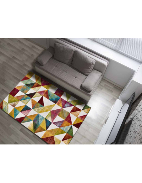 Alfombra Pandora 16501 C/21 Multi ambientada