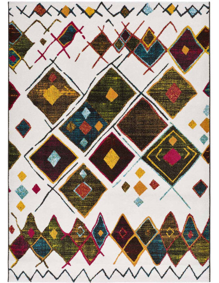 Alfombra Sheki 16550 Multi vista superior