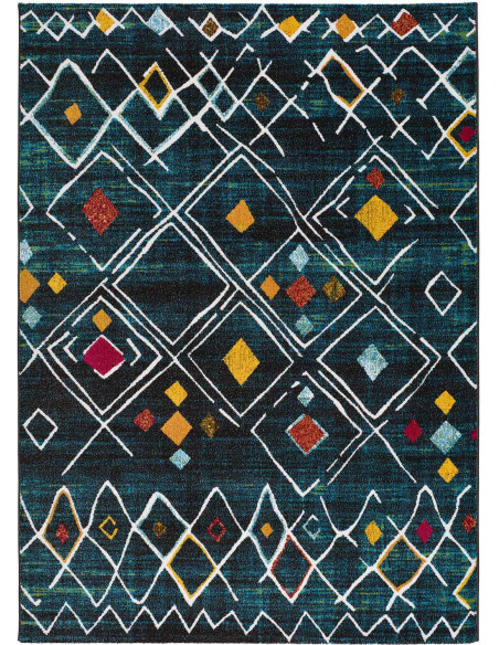Alfombra Sheki 16551 Multi vista superior