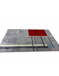 Alfombra Spain Rayas Gris ambientada