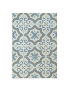Alfombra vinílica Estrella Azul ambientada cocina 2