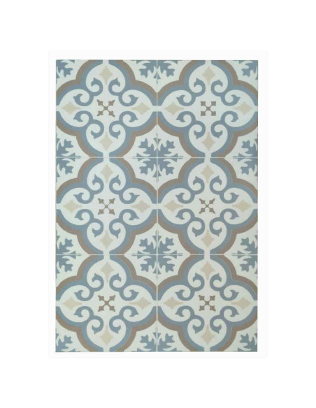 Alfombra vinílica Estrella Azul vista superior