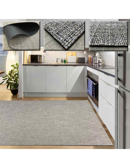 Twist 4mm vinyl rug (custom made)