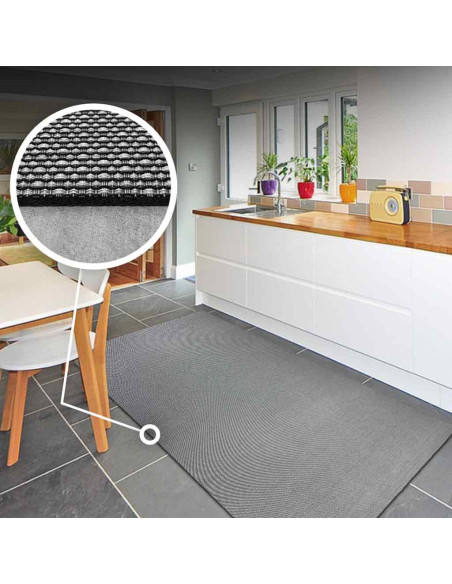 Twist 4mm vinyl rug (custom made)