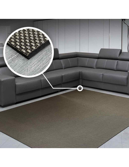 Twist 4mm vinyl rug (custom made)
