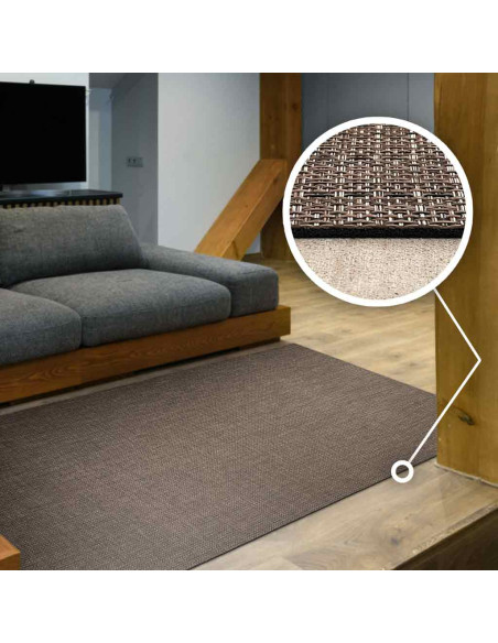 Alfombra de vinilo Twist 4mm