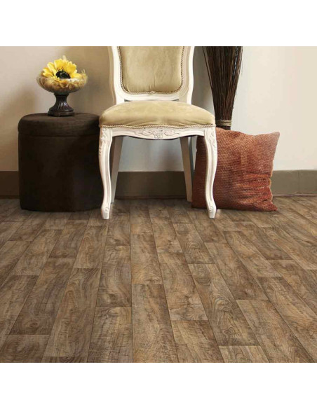 Alfombra Tobos Madera ambientada