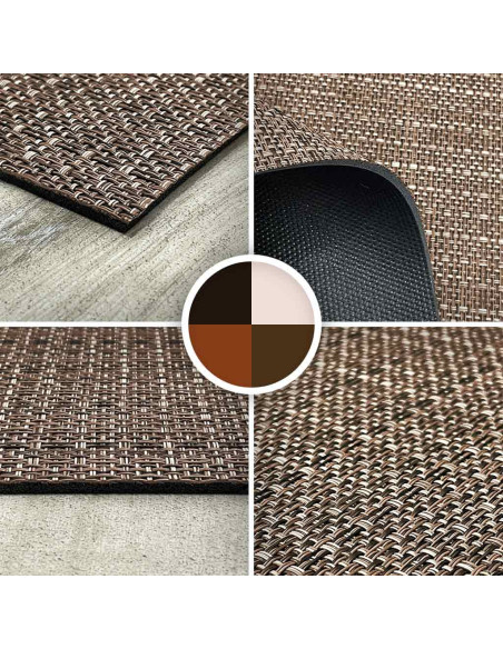 Twist 4mm vinyl mat