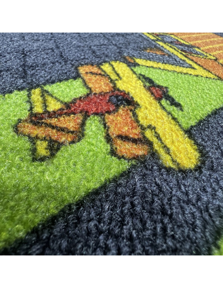 Alfombra infantil ciudad con calles , para dejar volar la imaginación de los niñ@s. 100% PVC , en alfombrasimperio1979.com