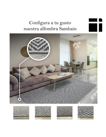 Samhain herringbone rug available at alfombrasimperio1979.com