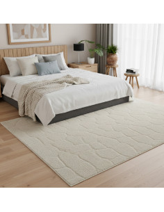 Alfombra Piedras, efecto piedras beige en alfombrasimperio1979.com.