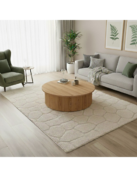 Alfombra Piedras, efecto piedras beige en alfombrasimperio1979.com.