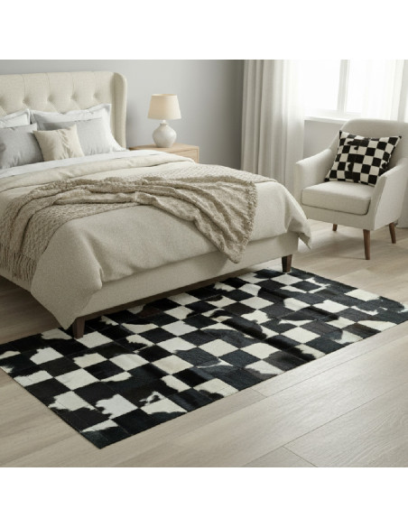 Vaca Leather Rug