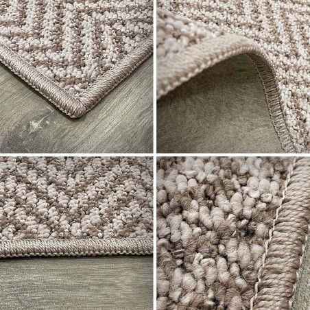 Samhain herringbone rug, made to measure at alfombrasimperio1979.com