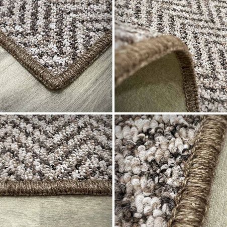 Samhain herringbone rug, made to measure at alfombrasimperio1979.com