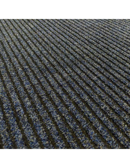 Felpudo Barros Azul detalle de cerca