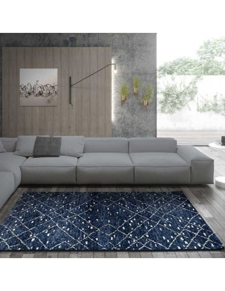 Alfombra Indigo 22138 C/07 Azul