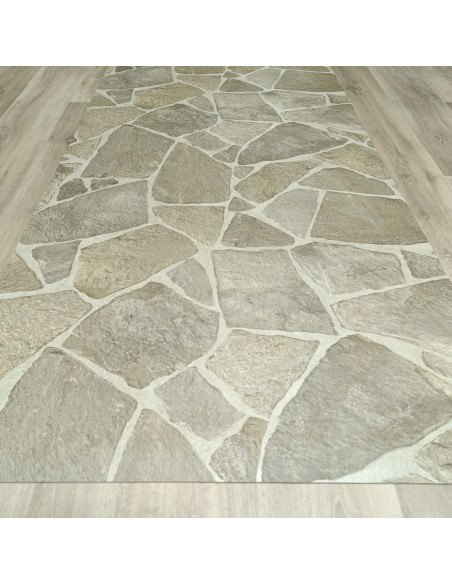 Custom Roma vinyl rug
