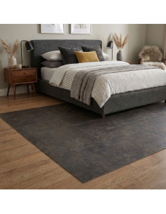 Devise vinyl carpet, rusty metal, zigzag wood, floor covering, made to measure at alfombrasimperio1979.com 2