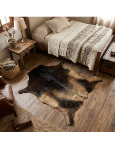 Canary Goat Skin Rug 🐐2
