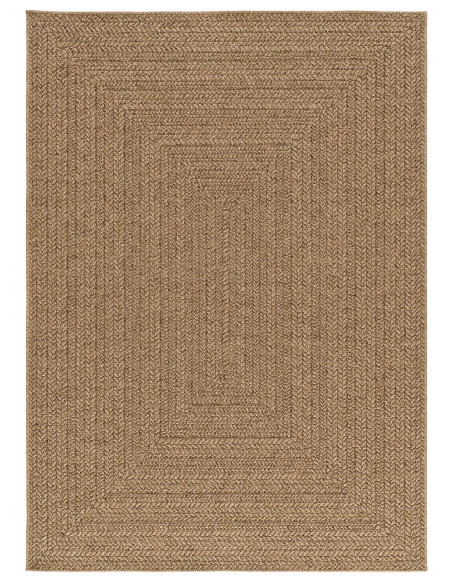 Outdoor-Indoor Jute-Effect Rug Acra 5001 Natural