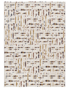 Geometric rug with relief Amara 12992 Multicolor 2