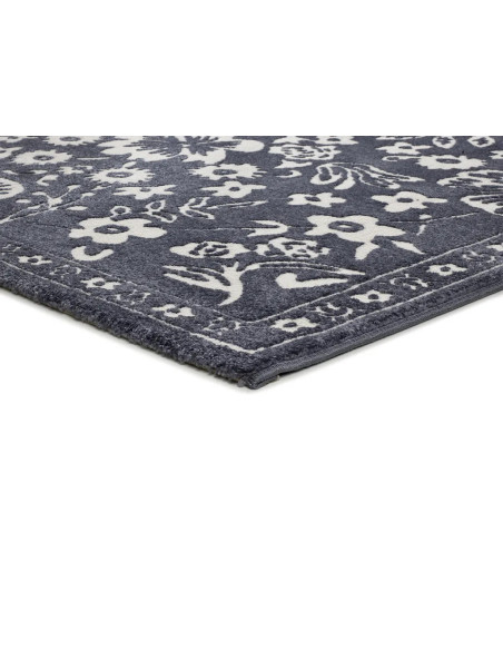 Classic rug with relief Amara 12994 Blue