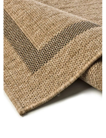 Outdoor-Indoor Jute-Effect Rug Acra 5011 Natural