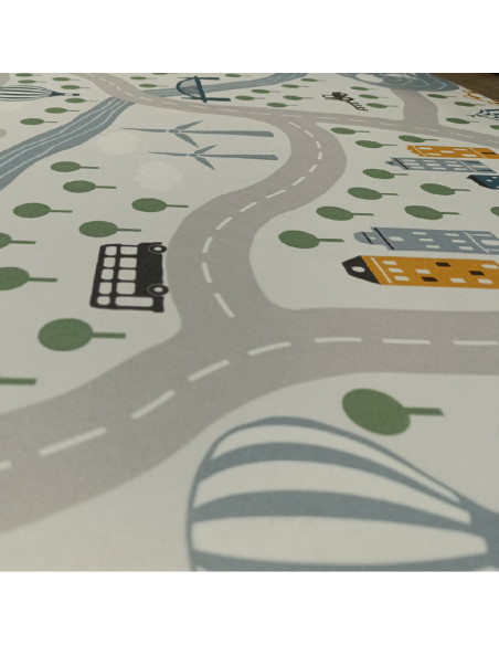 Villa vinyl rug (custom made)