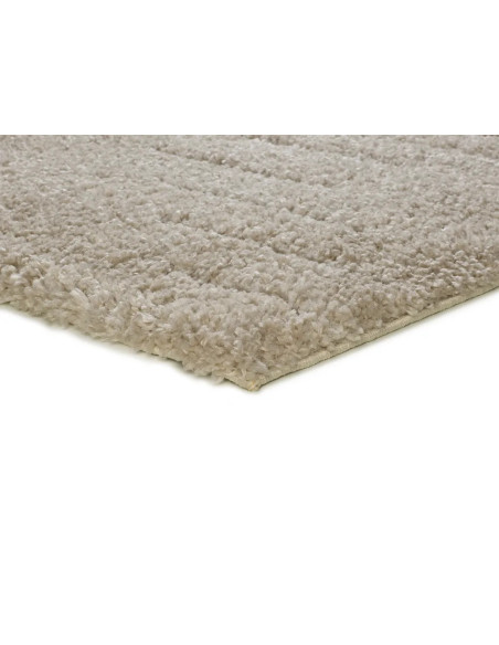 Alfombra shaggy estilo escandinavo Atesa 80366 Crema