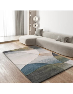 Alfombra abstracta Badet Gris 40377