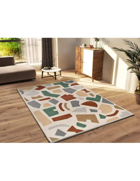 Alfombra geométrica Beruti 12926 Multicolor