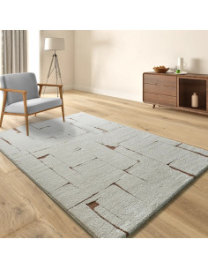 Candela 2309 - Alfombra moderna con dibujo en relieve