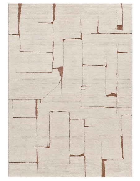 Candela 2309 - Alfombra moderna con dibujo en relieve