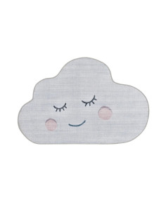 Alfombra infantil lavable nube gris Candy 24064 2